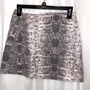 BDG by Urban Outfitters | Snake Skin Mini Skirt